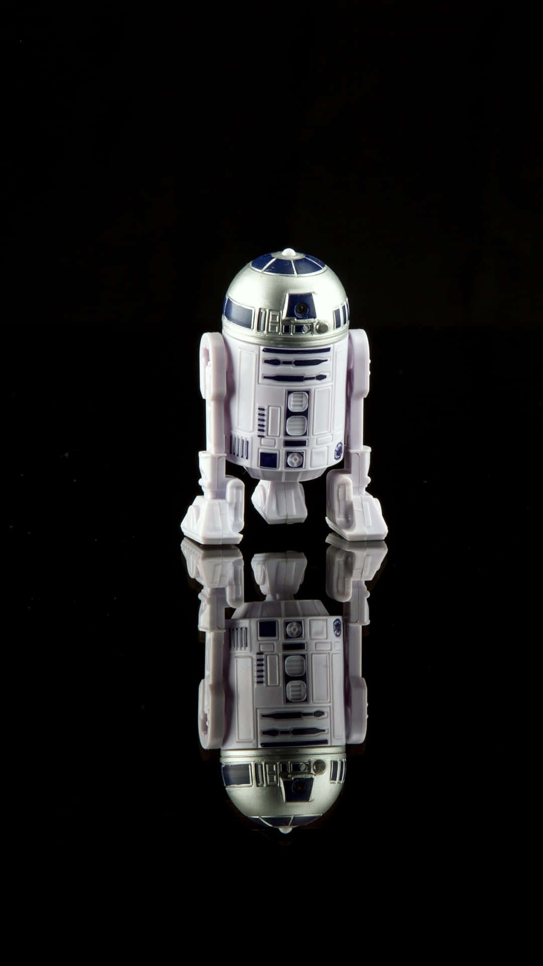 R2D2, the famous droid of the Star Wars franchise Wallpaper
