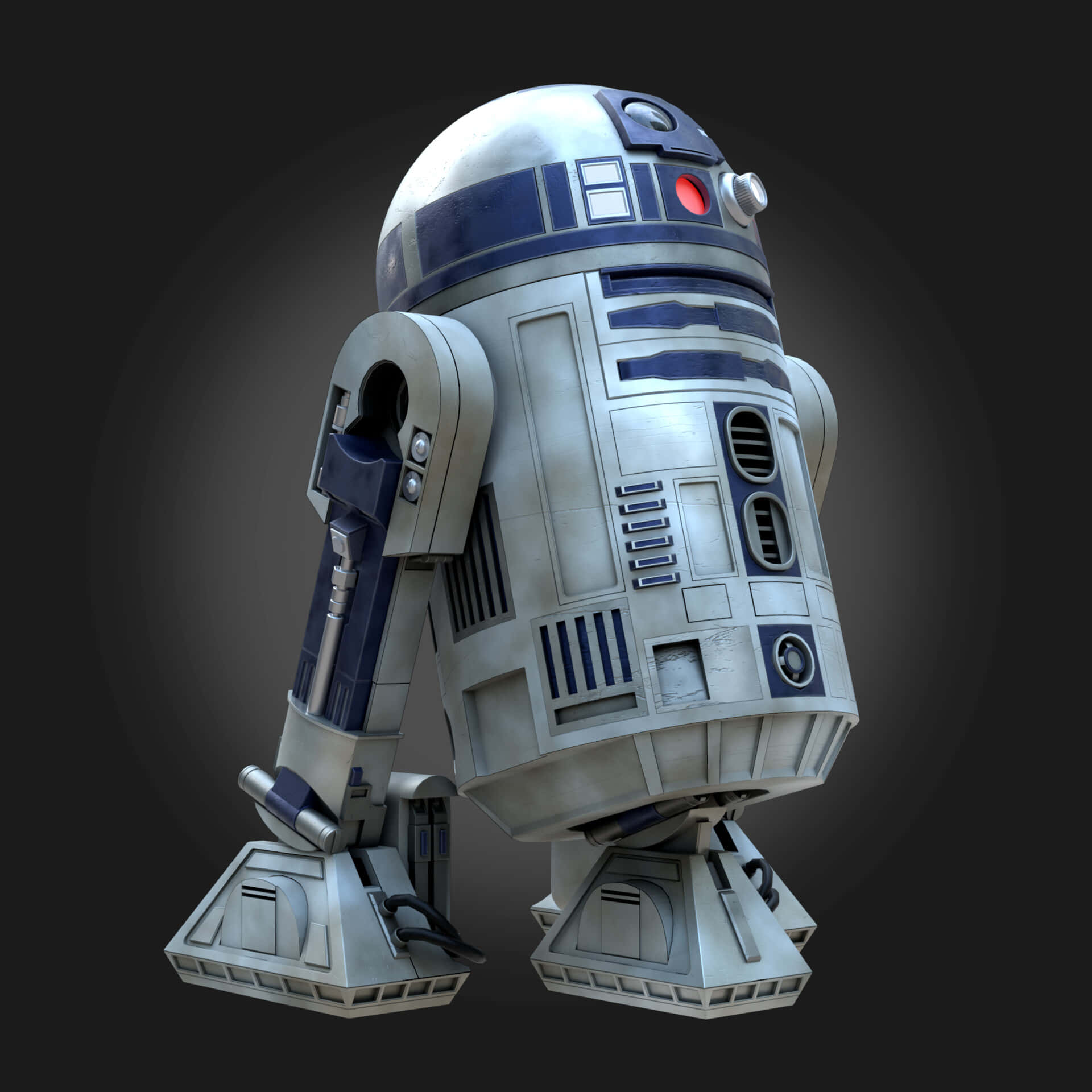 R2-D2 fra Star Wars franchise bliver klonet på denne tapet. Wallpaper