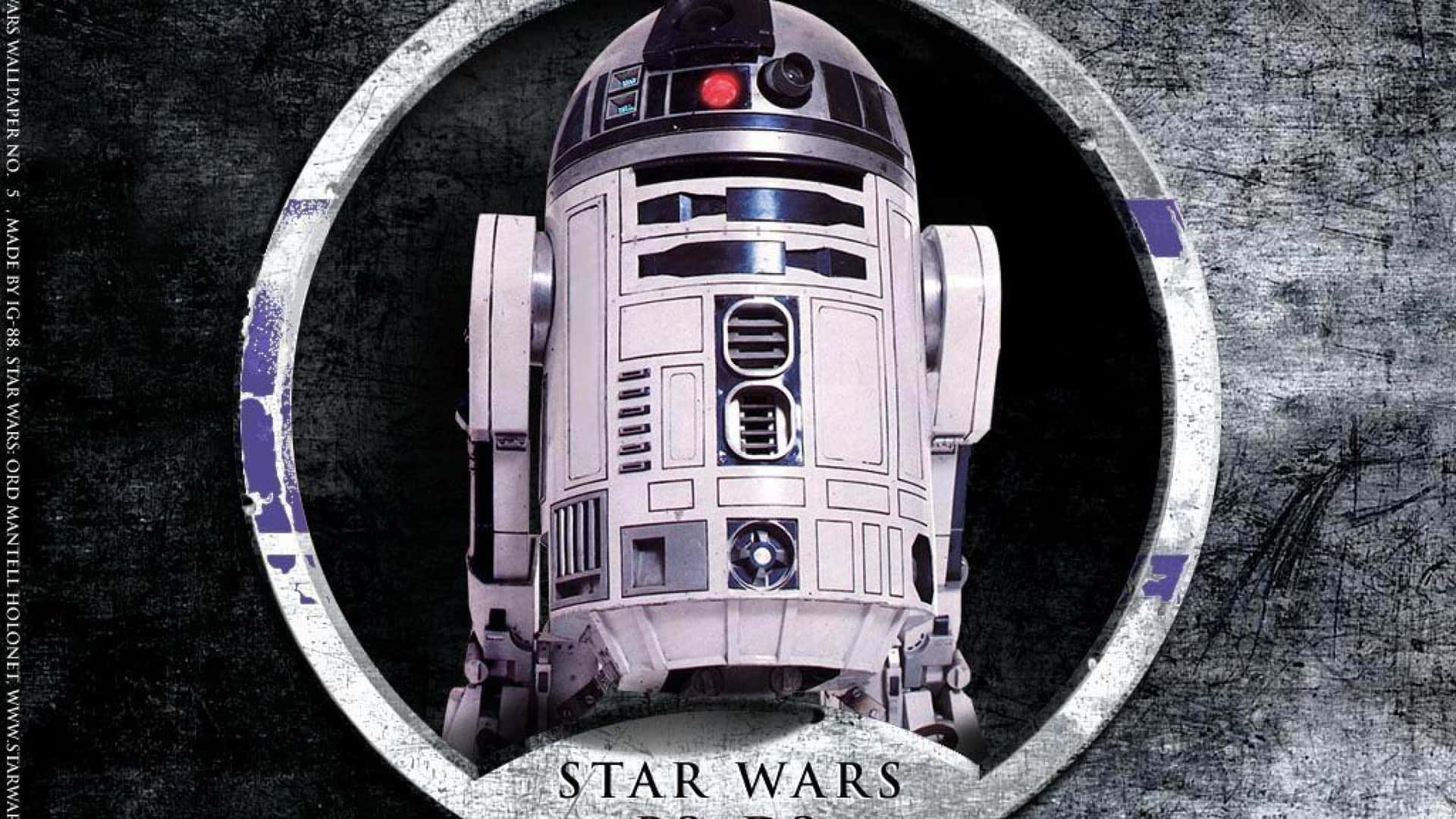 A fan-favorite character, R2-D2, stands by Wallpaper