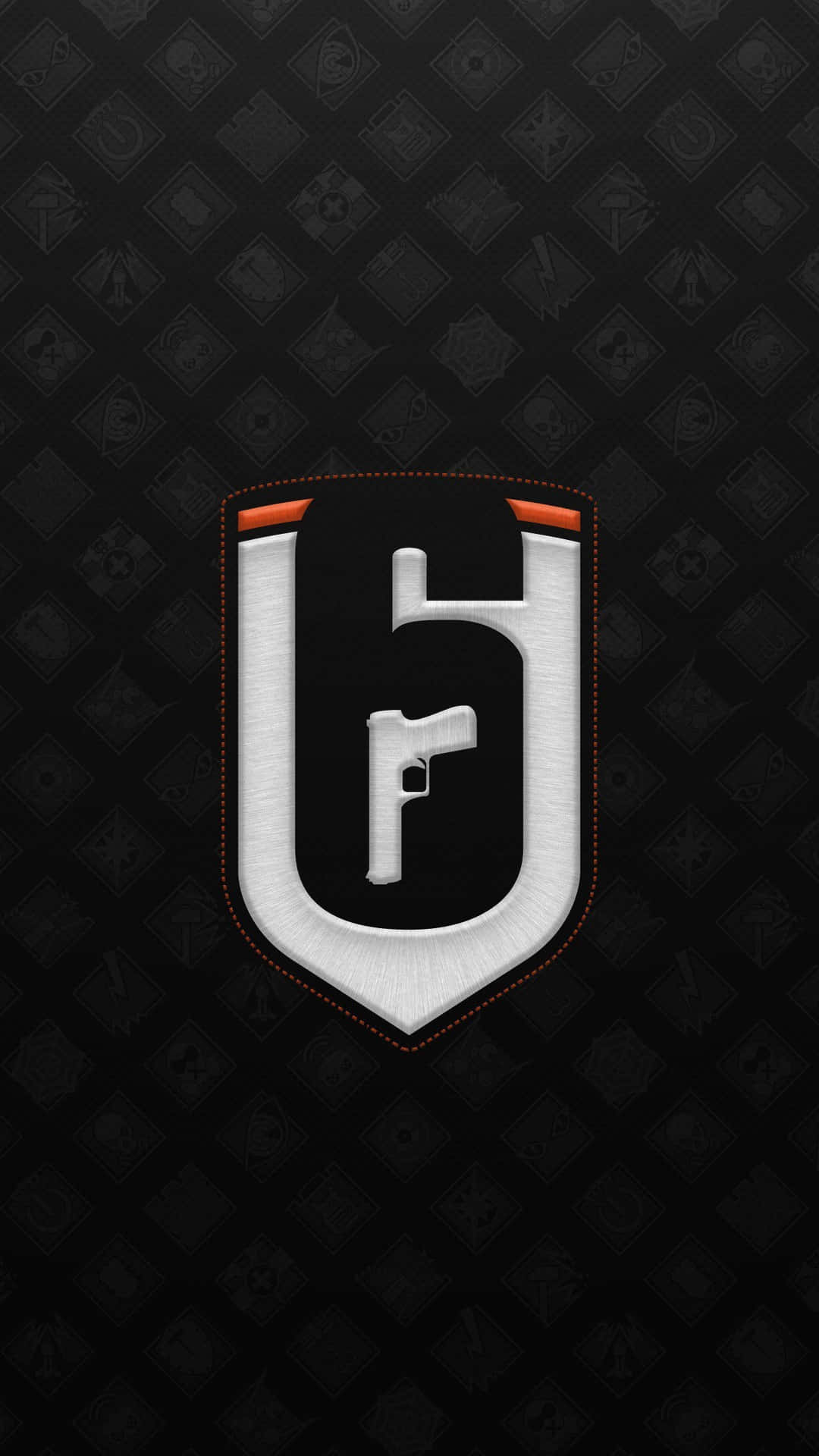 R6 Game Shield Logo Wallpaper