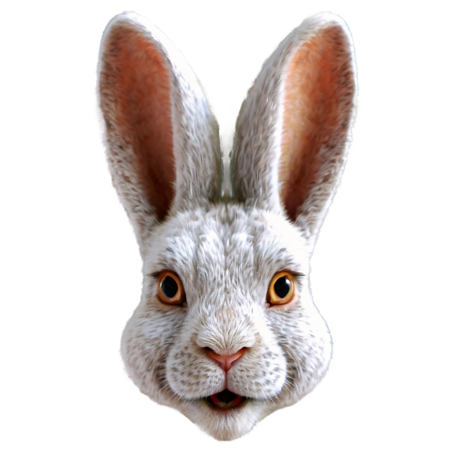 Download Rabbit Face Png Ypx34 | Wallpapers.com