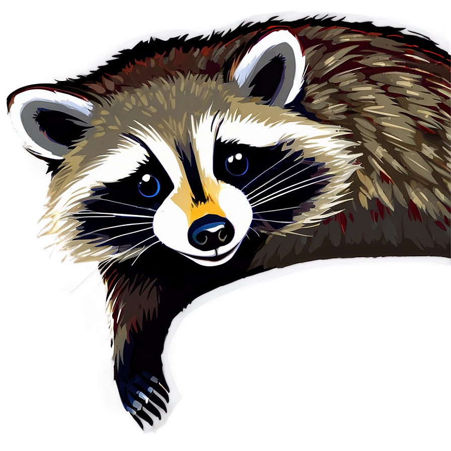 Raccoon Character Mascot Png 20 PNG