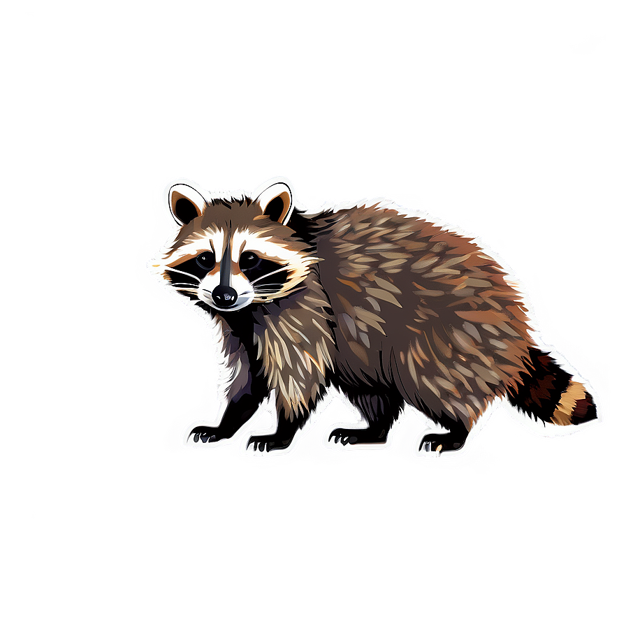 Raccoon In Autumn Png Ipf9 PNG
