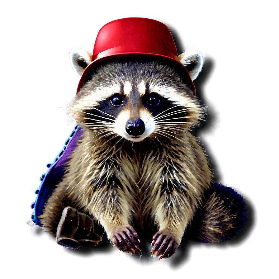 Raccoon In Hat Png 95 PNG