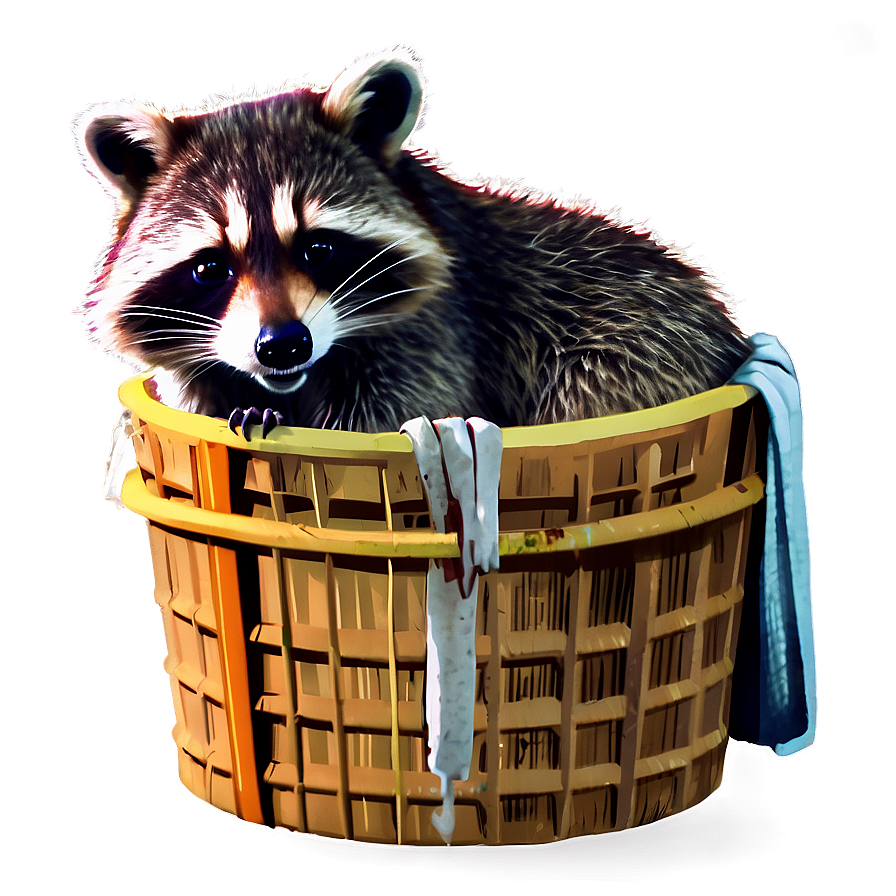 Raccoon In Trash Can Png 39 PNG
