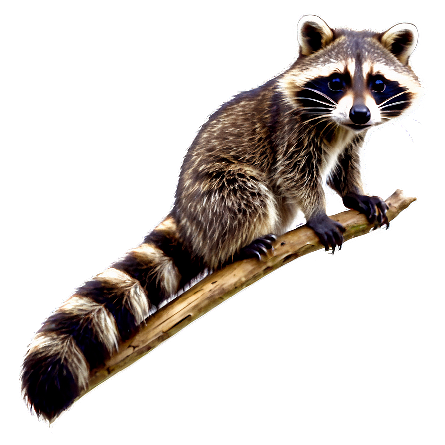 Raccoon On Branch Png 37 PNG
