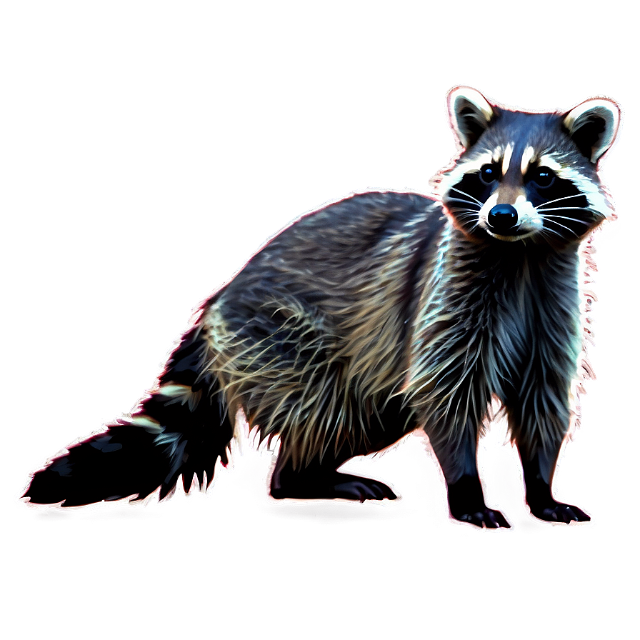 Raccoon Silhouette Png Pdr PNG