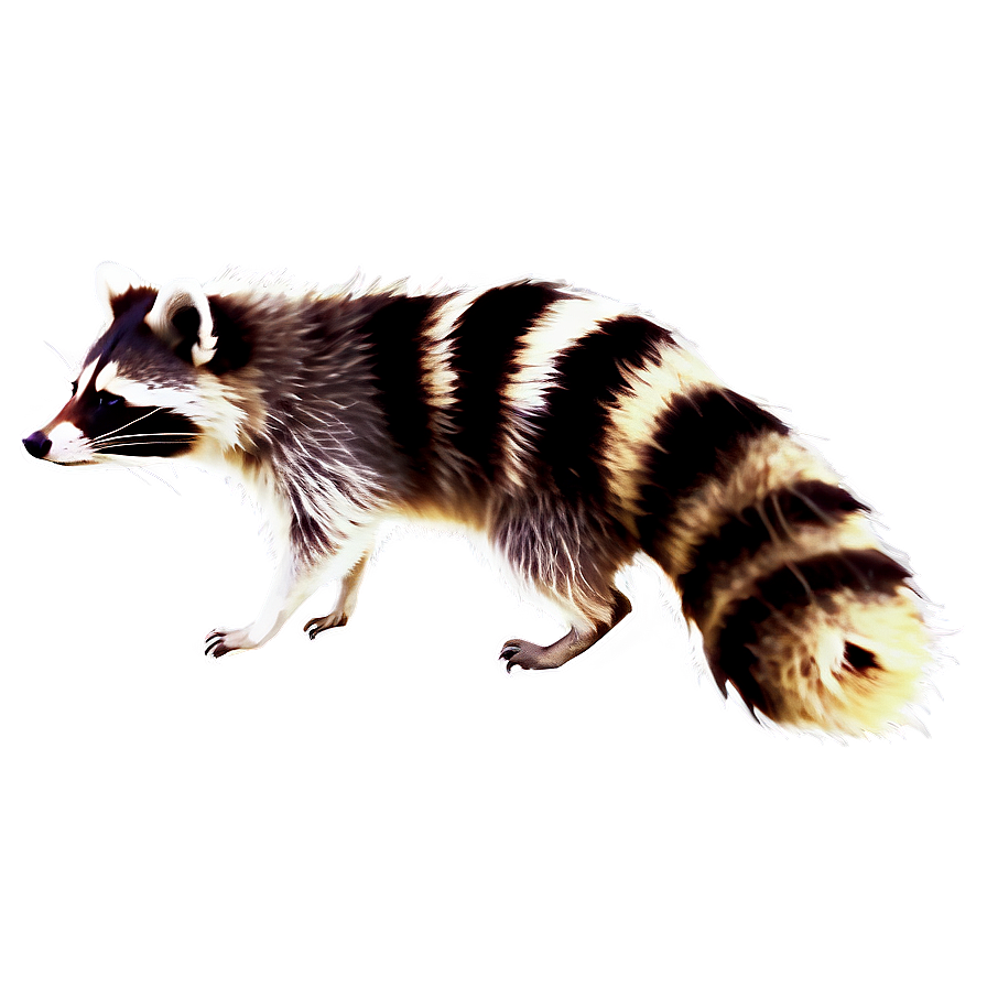 Raccoon Tail Png 06242024 PNG