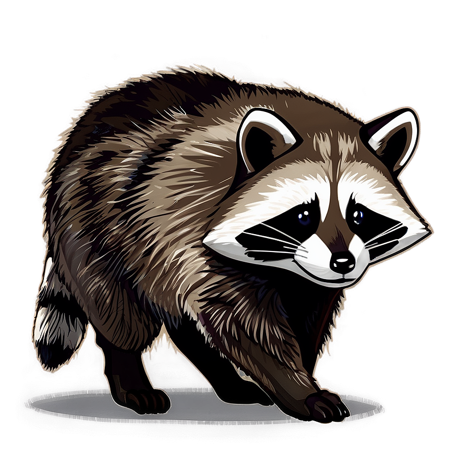 Raccoon Walking Animation Png Yoy59 PNG