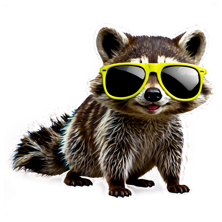 Raccoon With Sunglasses Png 63 PNG