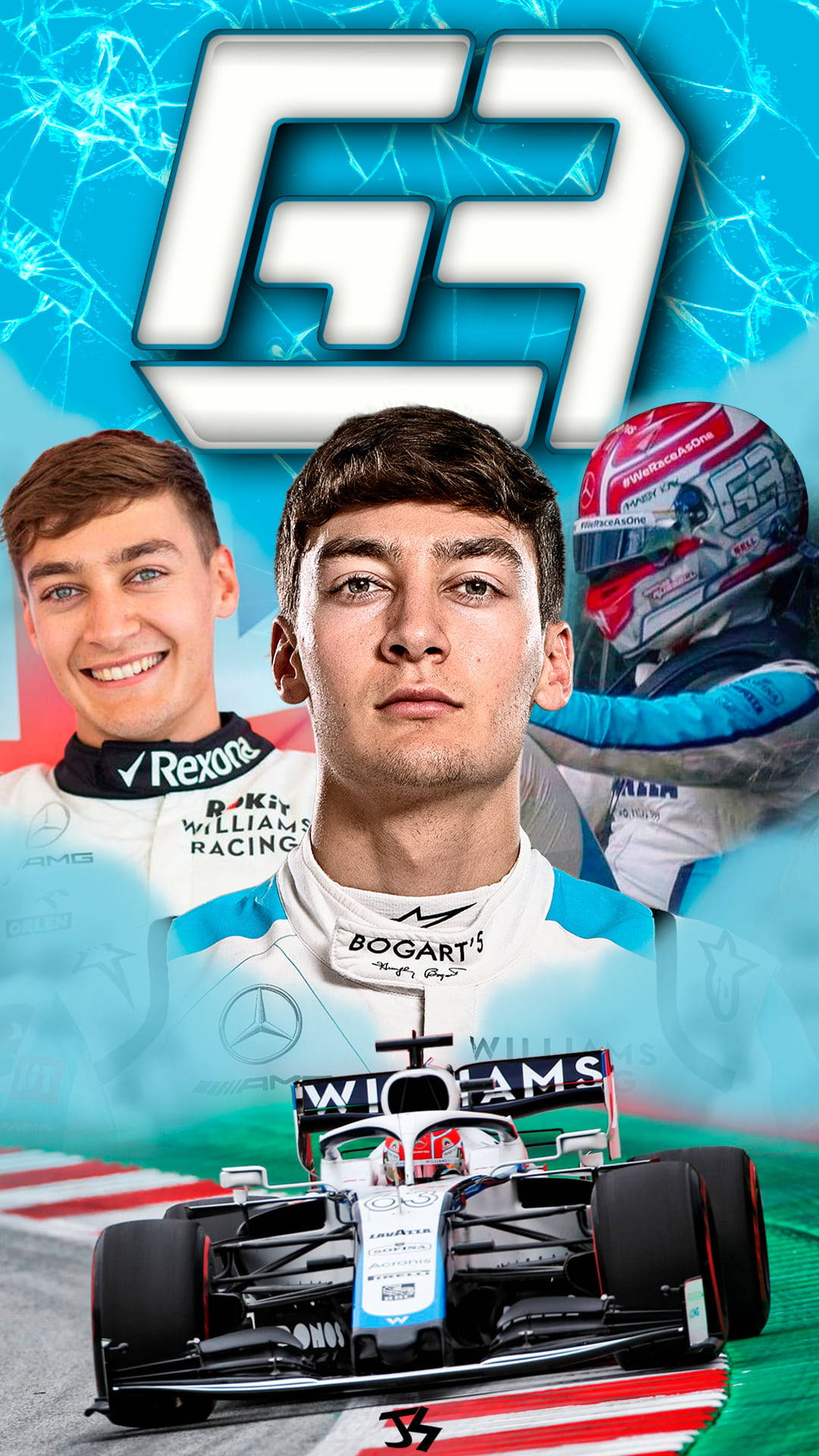 George Russell - The Rising Star of Formula 1 Wallpaper