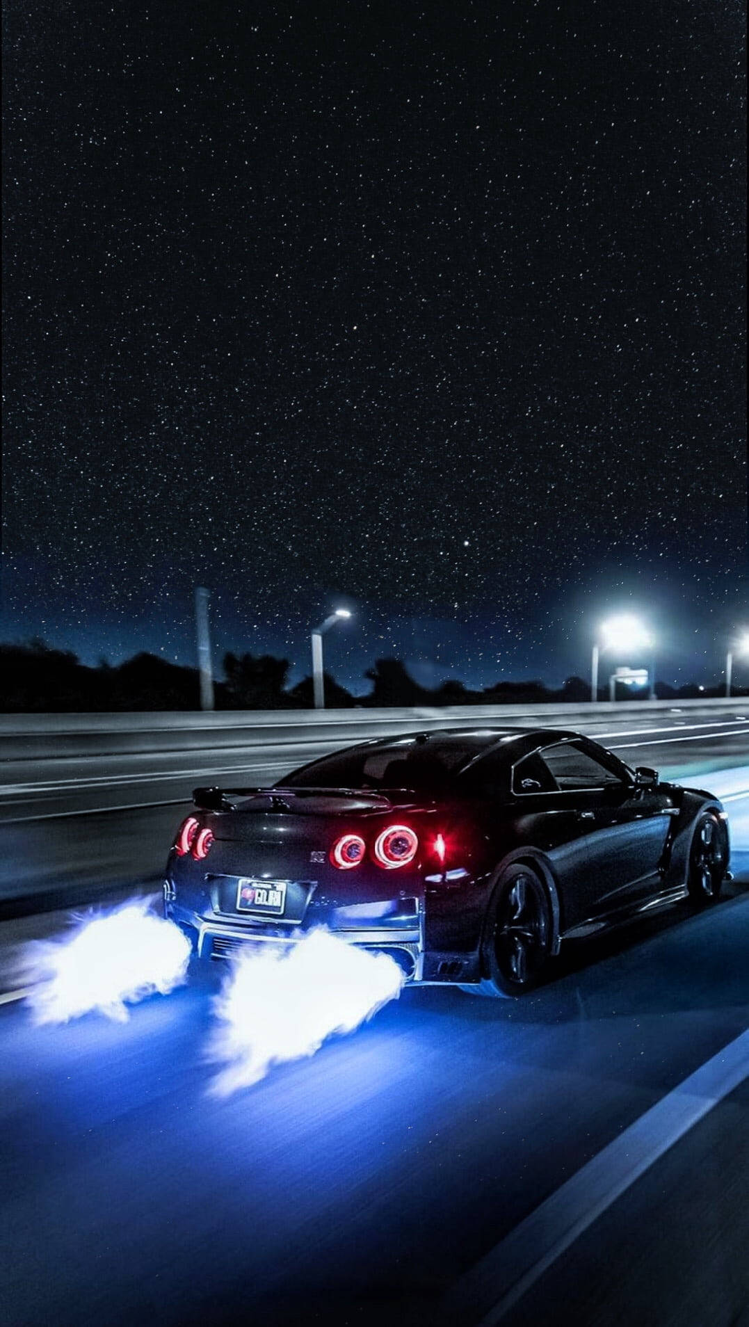 Racing At High-speed Iphone Wallpaper