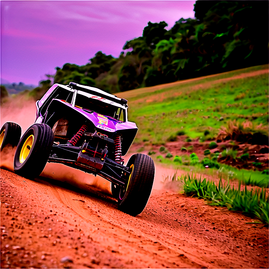 Racing Buggy Action Shot Png 64 PNG