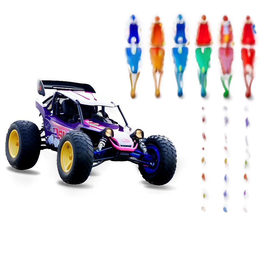 Racing Buggy Action Shot Png 75 PNG