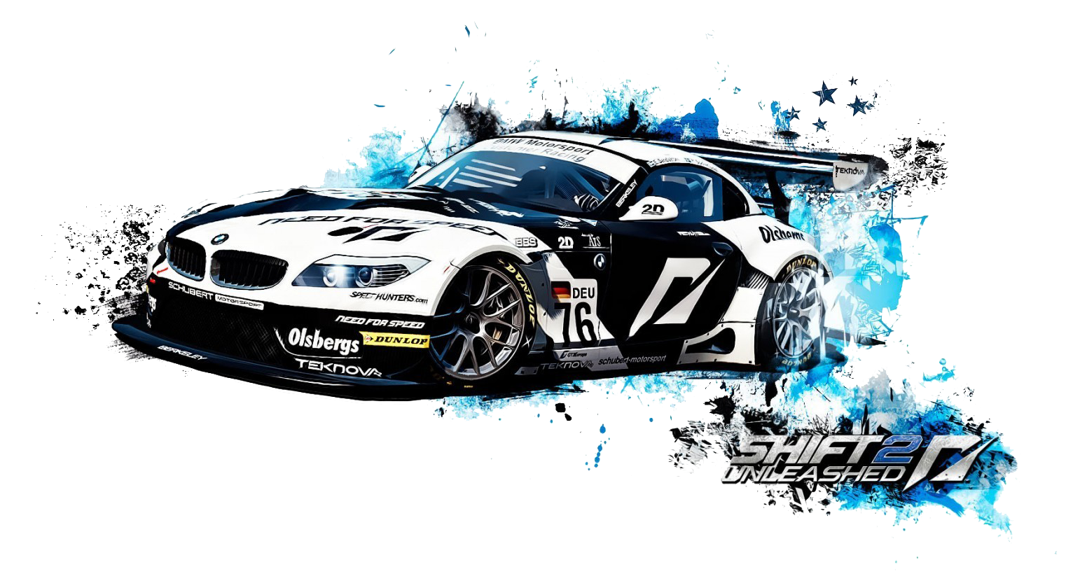 Racing_ Game_ Car_ Artwork PNG