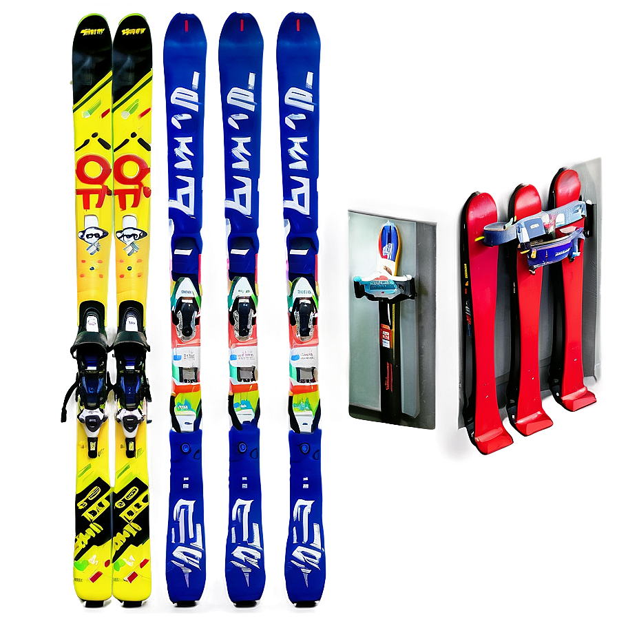 Racing Skis Png Qfb80 PNG