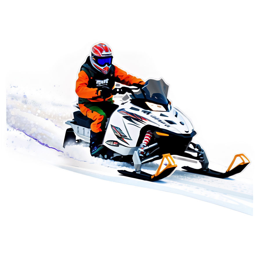 Download Racing Snowmobile Action Png Tii | Wallpapers.com