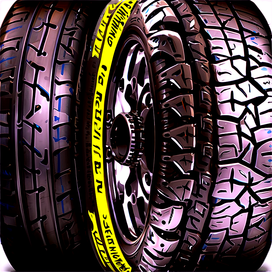 Racing Tire Tread Texture Png 06272024 PNG