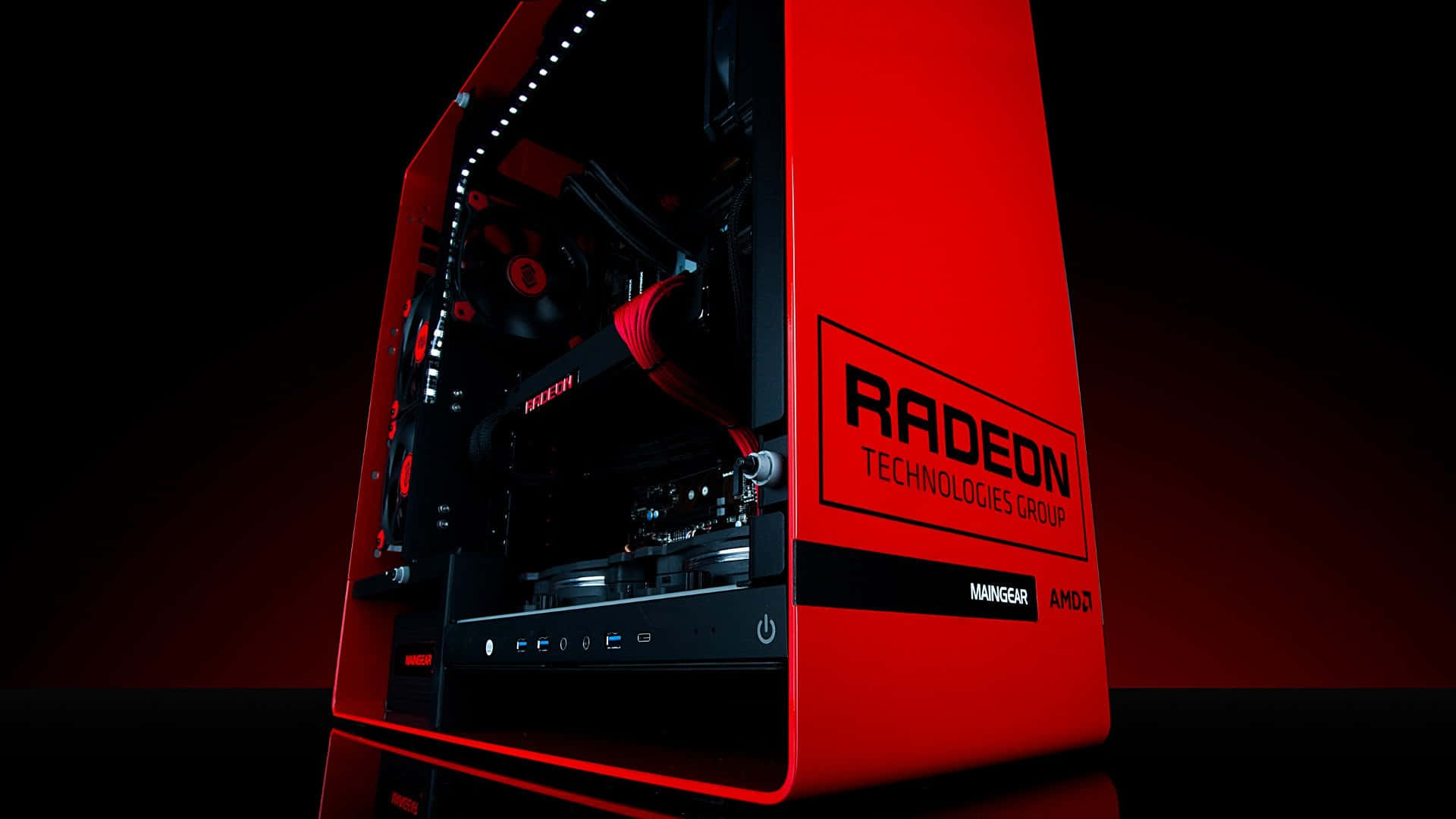 Disfrutadel Potente Rendimiento De Radeon. Fondo de pantalla