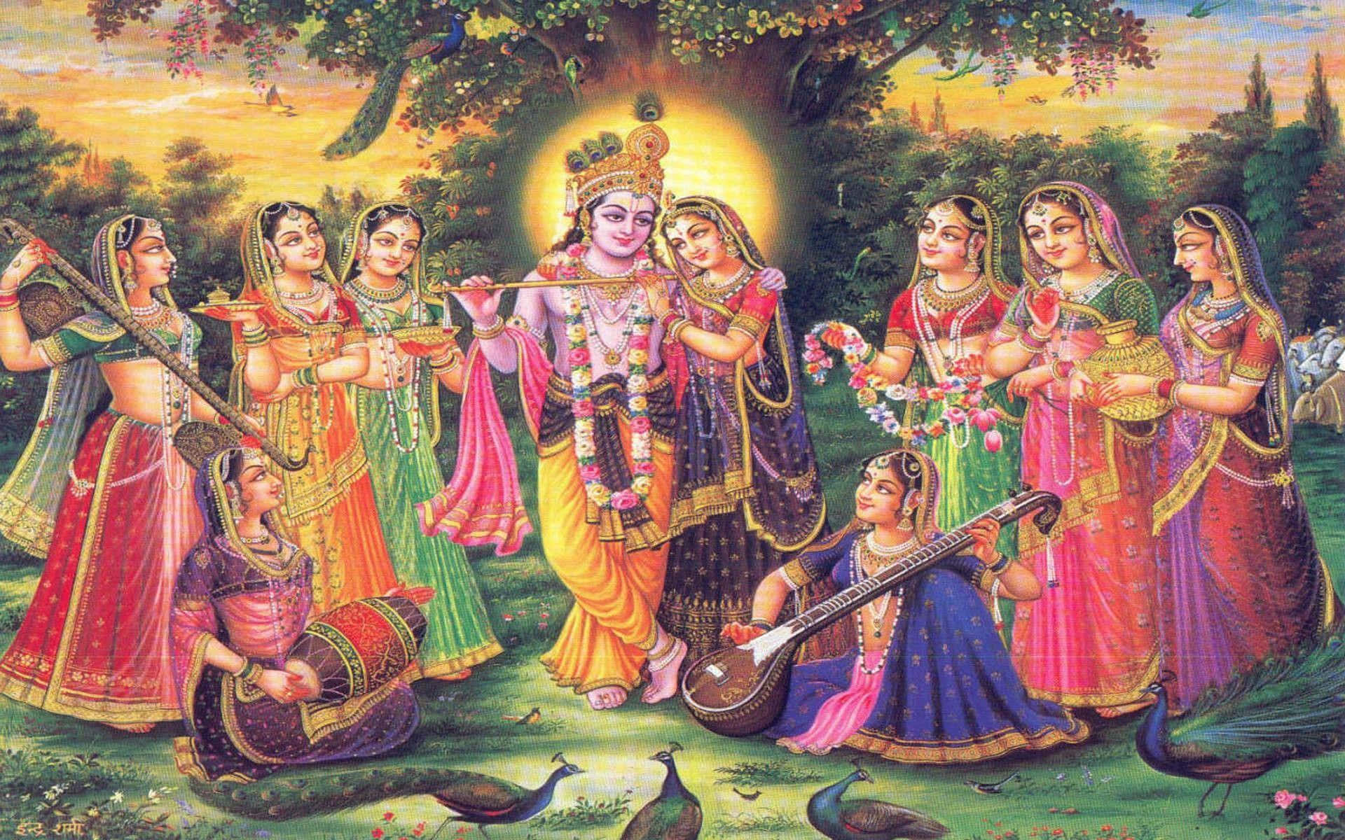 Divine Love: Radha Krishna