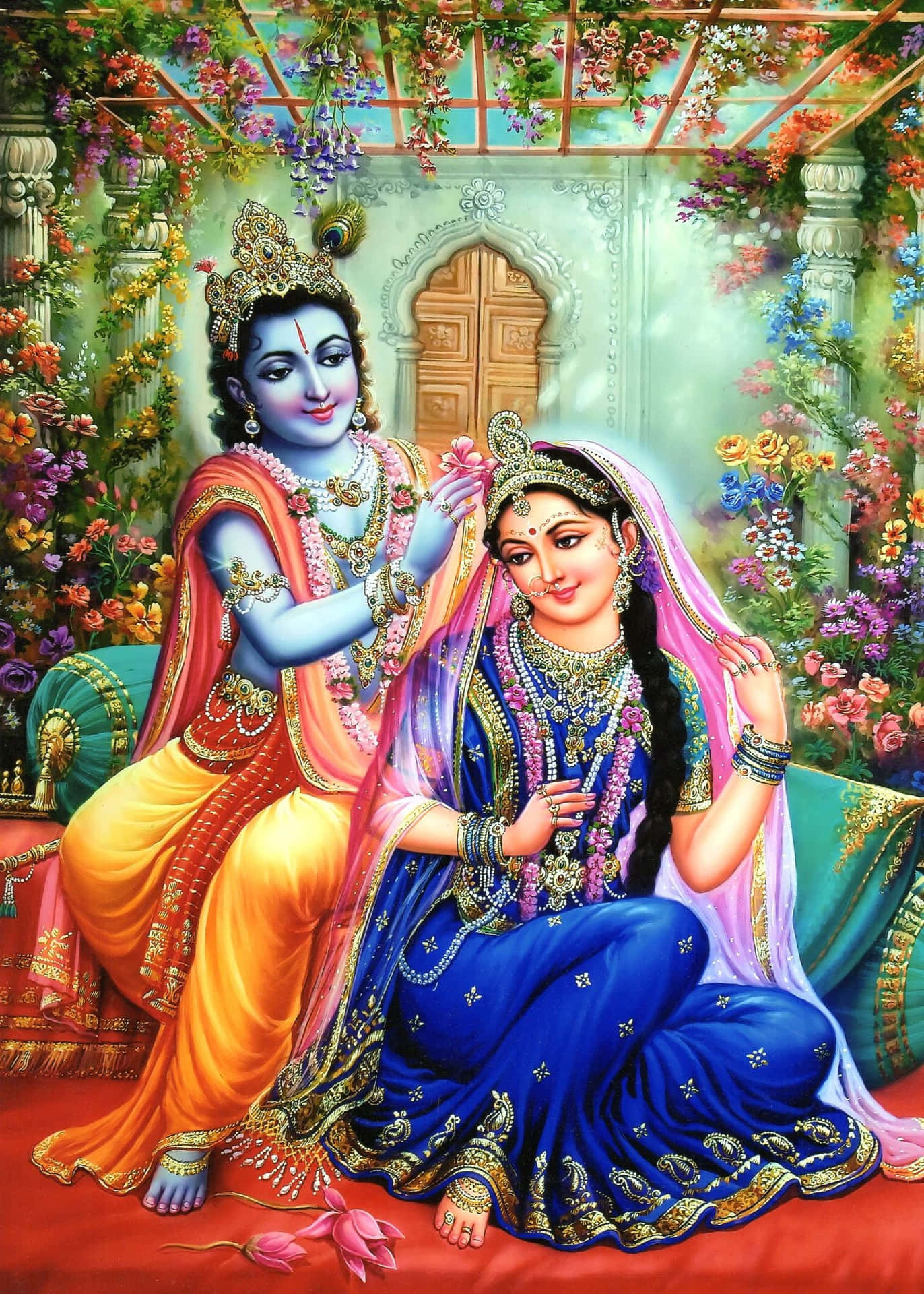 The Divine Love - Radha Krishna