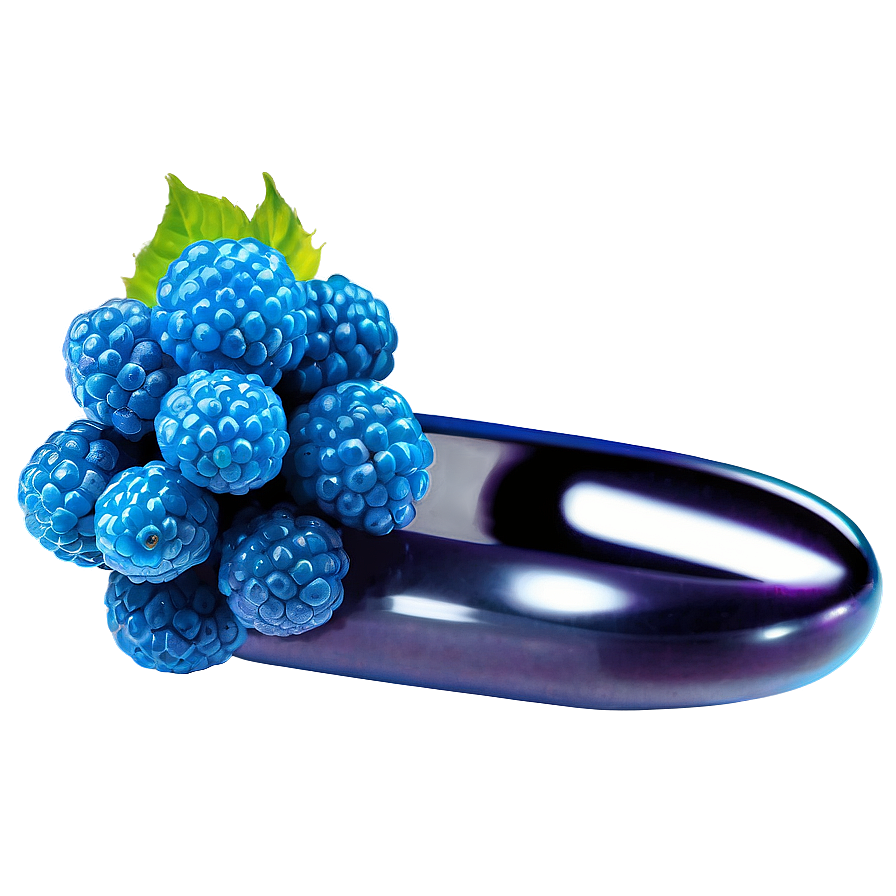 Radiant Blue Raspberry Png Ujy47 PNG