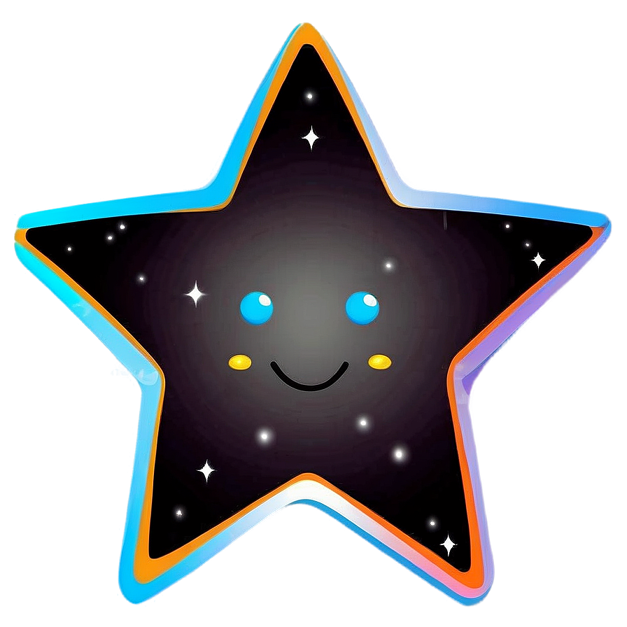 Radiant Cartoon Star Png 60 PNG