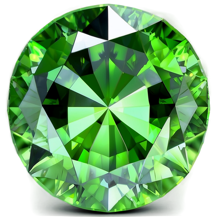 Radiant Green Peridot Png 06242024 PNG