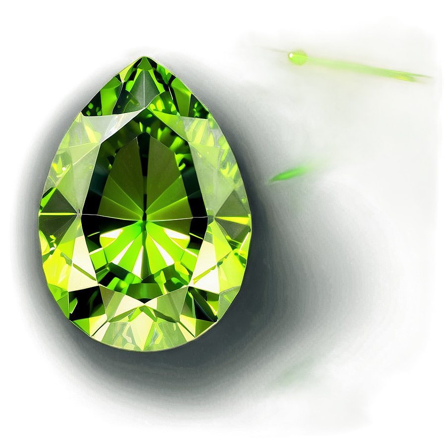 Radiant Green Peridot Png 06242024 PNG