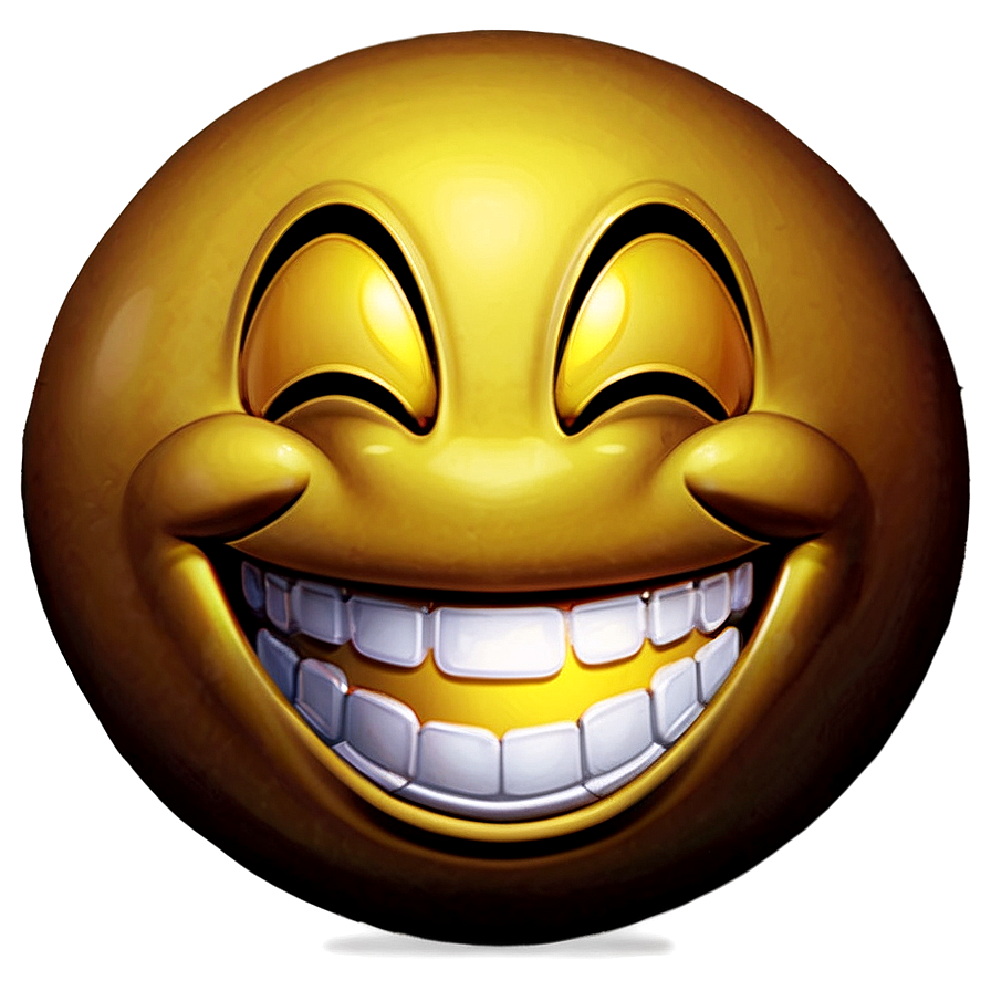 Radiant Laugh Emoji Png Jlx96 PNG