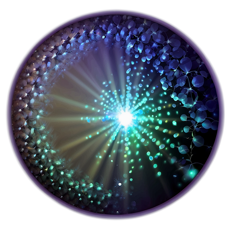 Radiant Particle Glow Png 36 PNG