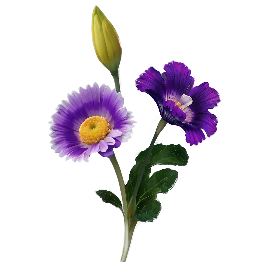 Radiant Purple Flower Png 05242024 PNG