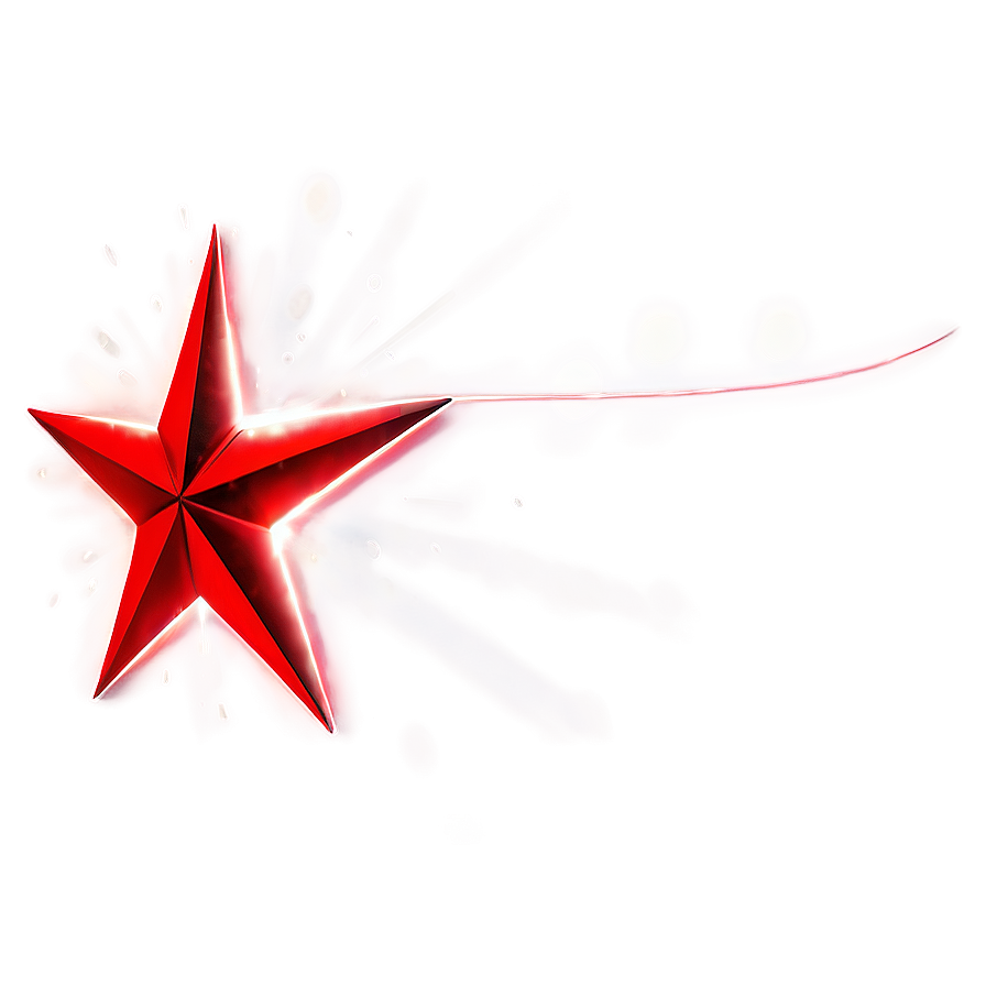Radiant Red Star Png Klo31 PNG