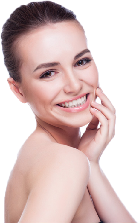 Radiant Skin Beauty Spa Model PNG