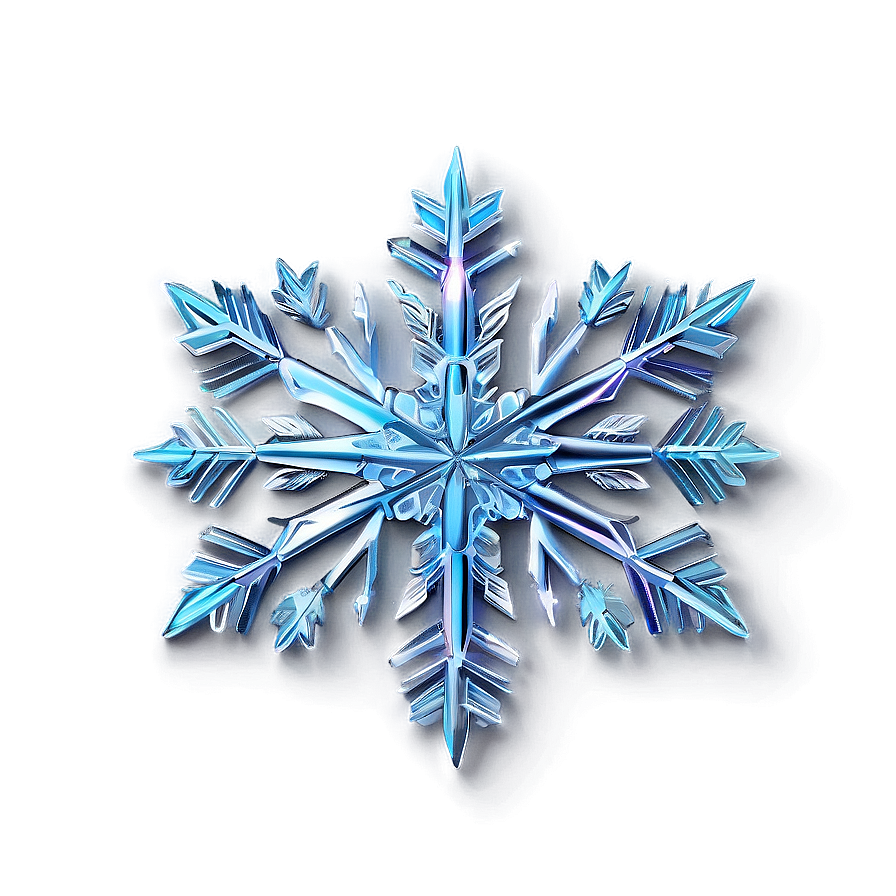 Radiant Snowflake Brilliance Png 04292024 PNG