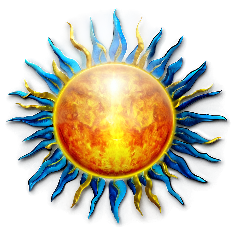 Radiant Sun Transparent Png 05252024 PNG