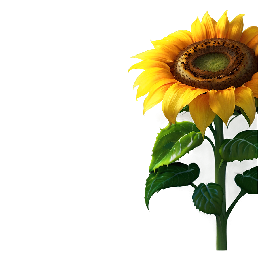 Radiant Sunflower Png 19 PNG