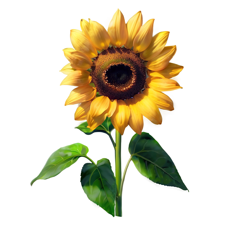 Radiant Sunflower Png Xuc79 PNG