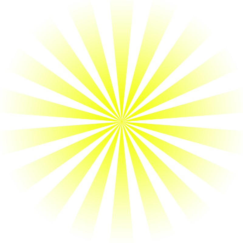 Radiant Yellow Starburst Pattern PNG