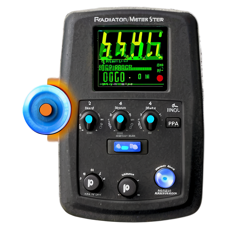 Radiation Meter Png 06132024 PNG