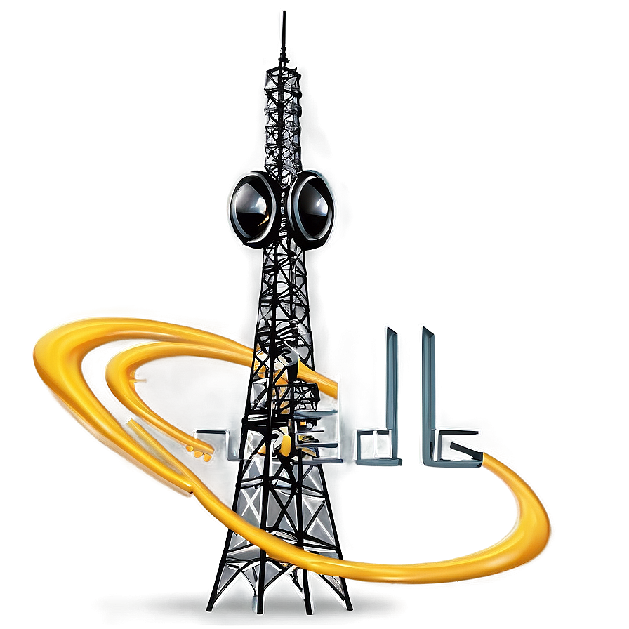 Download Radio Broadcasting Tower Png 05242024 | Wallpapers.com