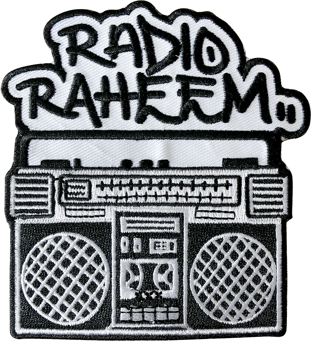 Radio Raheem Boombox Patch PNG