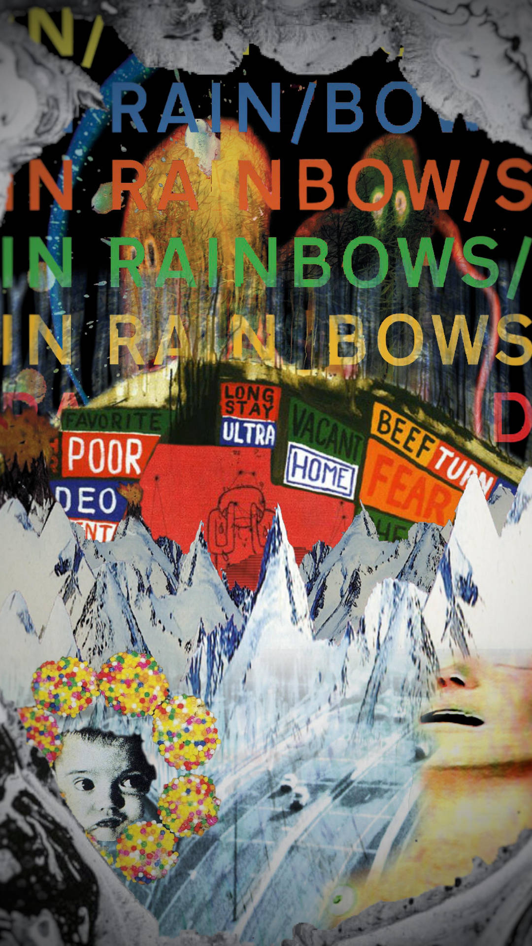 Radioheadalbum-cover-kompilation Fanart Wallpaper