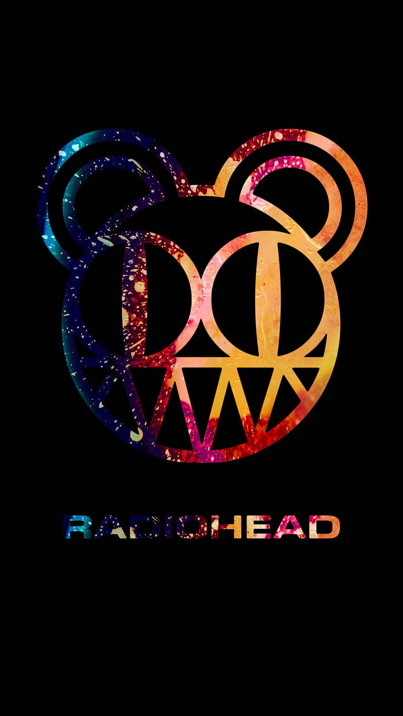 Radiohead Bear Head Galaxy Wallpaper