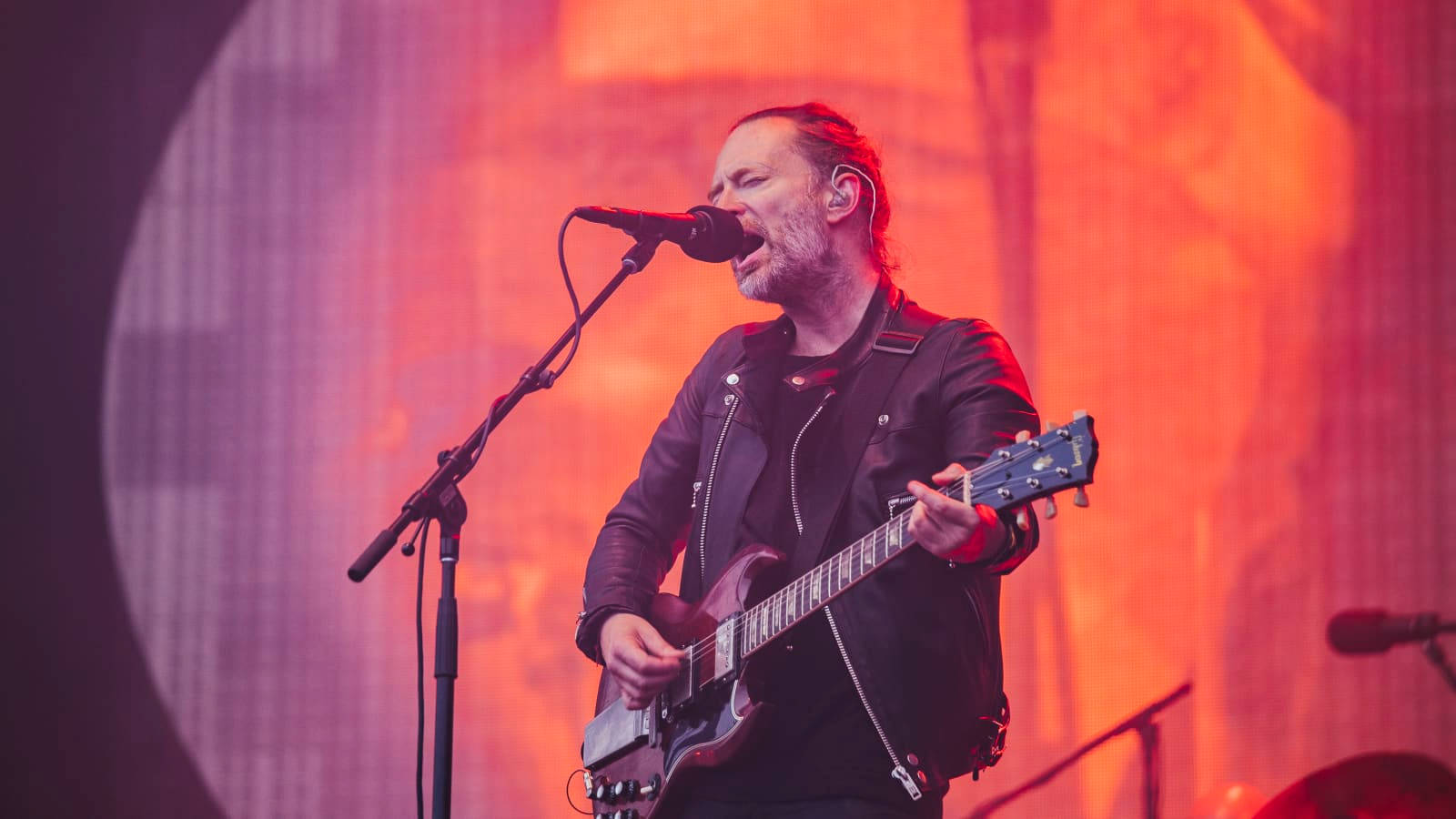 Radioheadssångare Thom Yorke Wallpaper