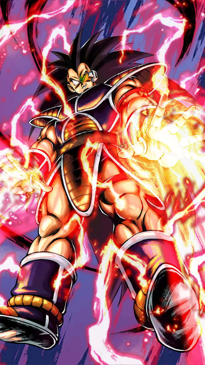 Raditz battles with Goku Wallpaper