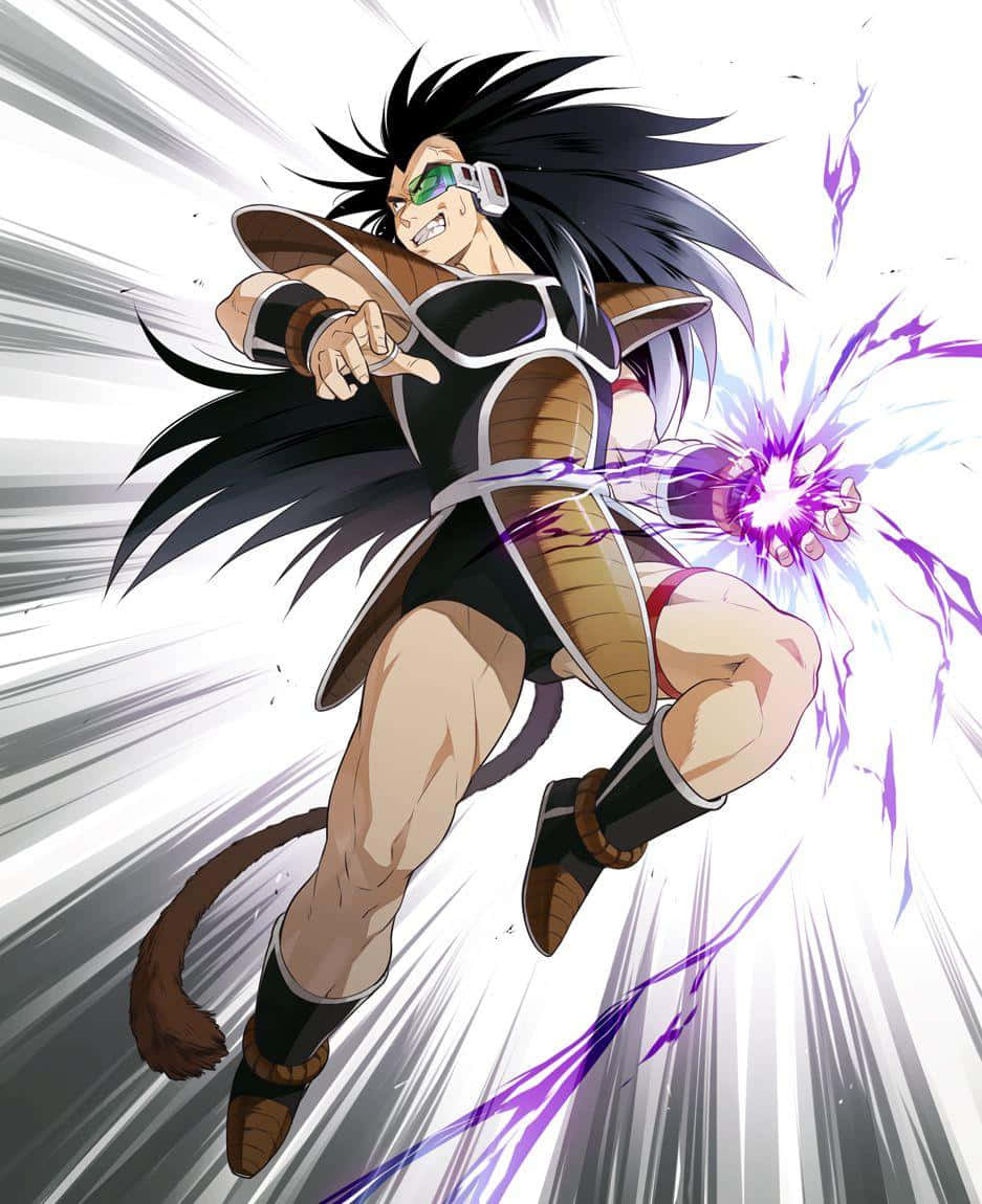 The Strong and Courageous Raditz Wallpaper