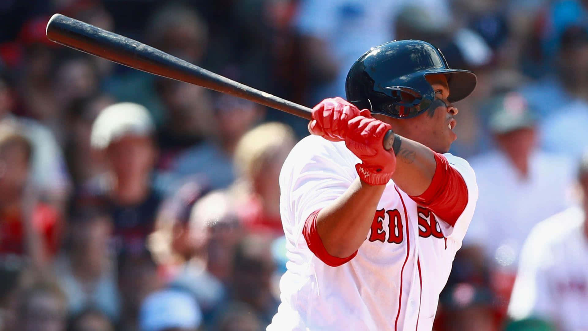 Rafael Devers Red Sox Batting Stance Wallpaper