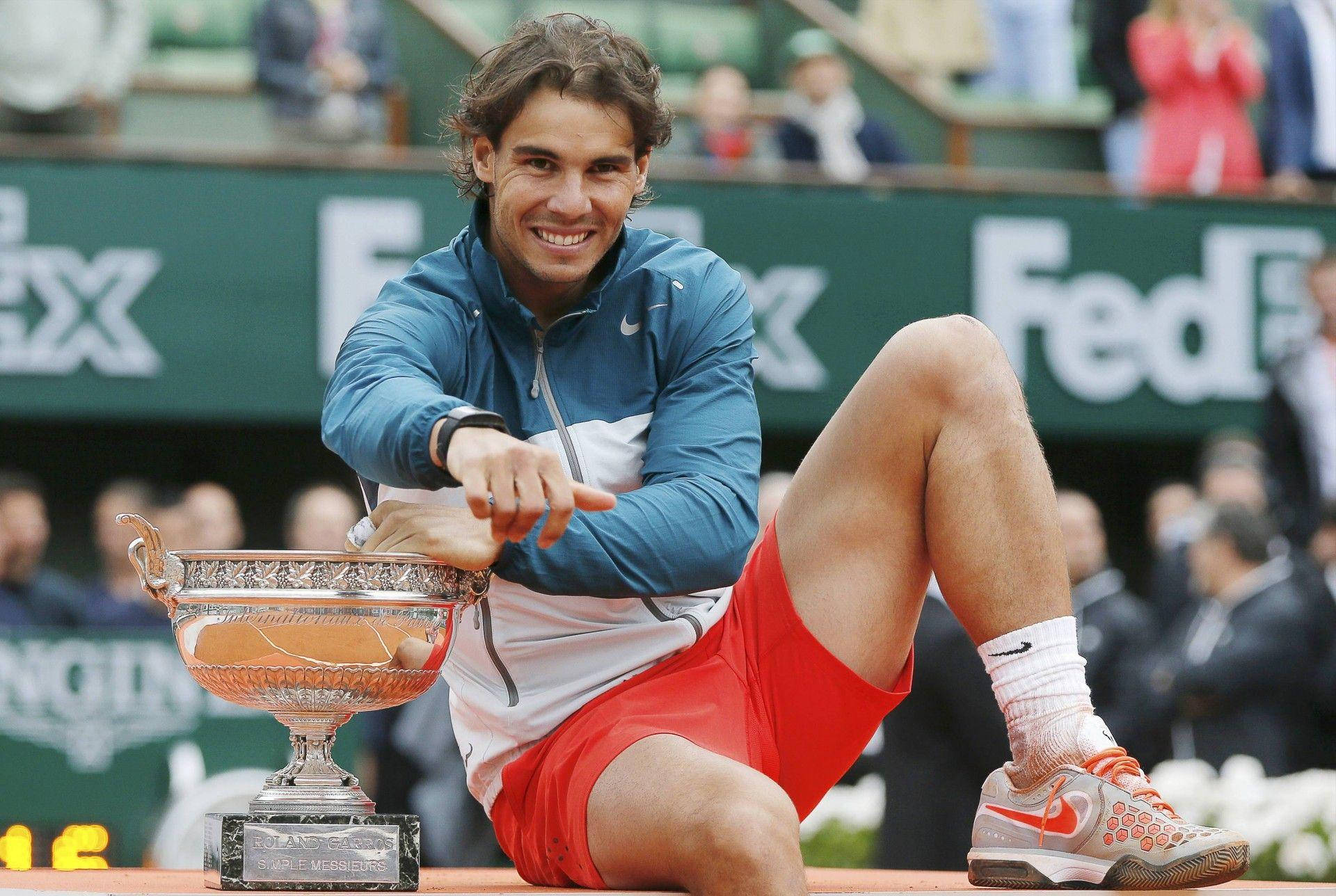 Rafael Nadal French Open Tennis Champion Wallpaper