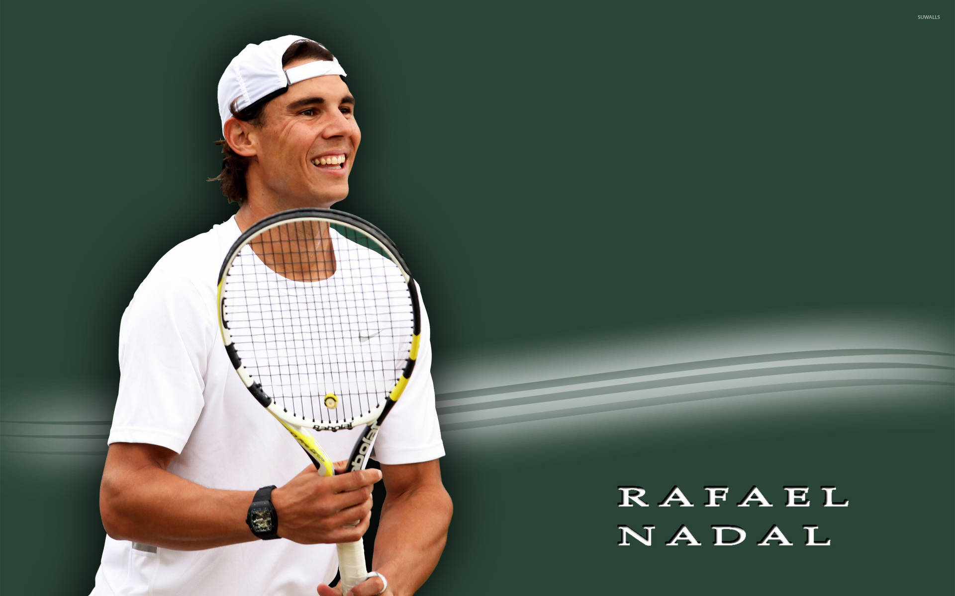 Rafael Nadal Popular Spanish Player Wallpaper